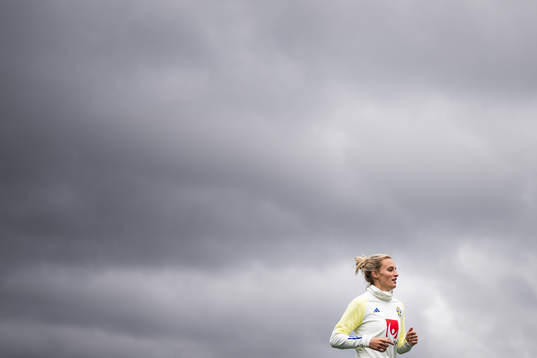 Nathalie Björn of the Swedish women's national football