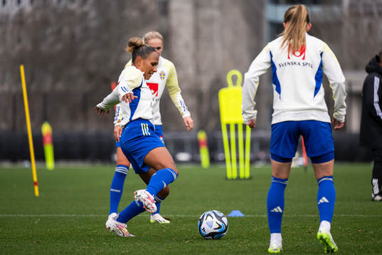 Madelen Janogy of the Swedish women's national football