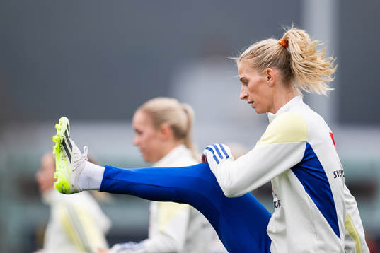 Sofia Jakobsson of the Swedish women's national football
