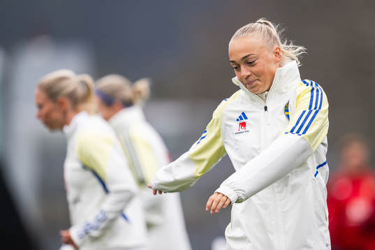 Hanna Bennison of the Swedish women's national football