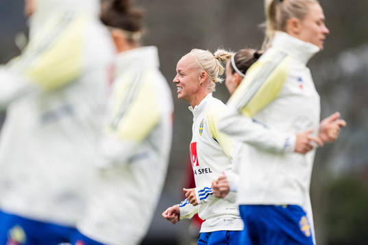 Caroline Seger of the Swedish women's national football