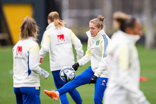 Filippa Angeldahl of the Swedish women's national football