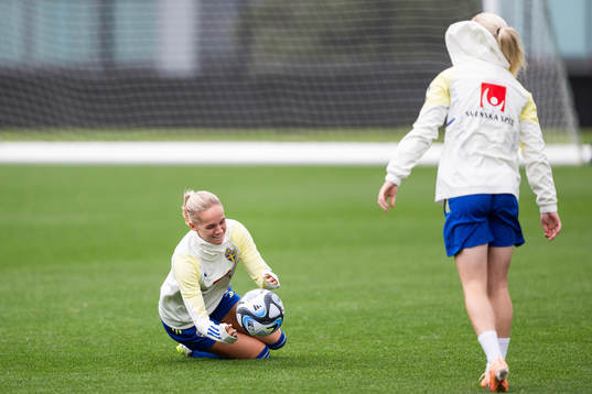 Hanna Lundkvist of the Swedish women's national football