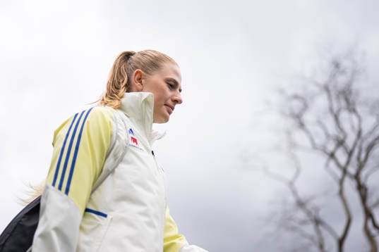 Goalkeeper Tove Enblom of the Swedish women's national