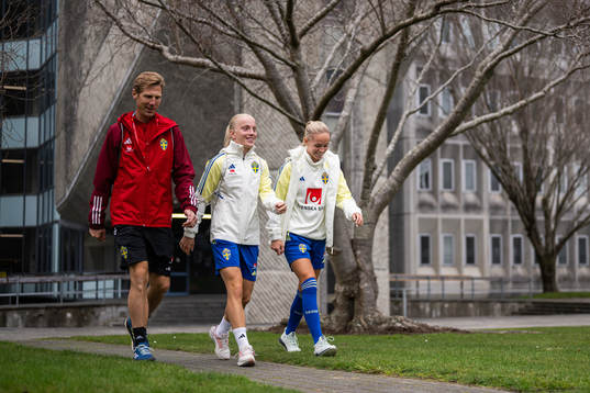 Sports psychologist Rasmus Liljeblad, Anna Sandberg and