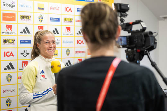 Filippa Angeldahl of the Swedish women's national football