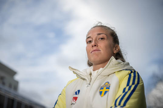 Filippa Angeldahl of the Swedish women's national football