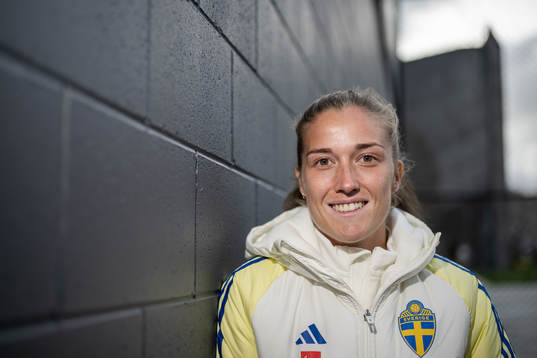 Filippa Angeldahl of the Swedish women's national football