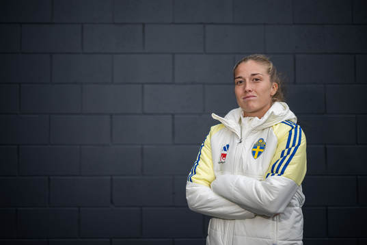 Filippa Angeldahl of the Swedish women's national football