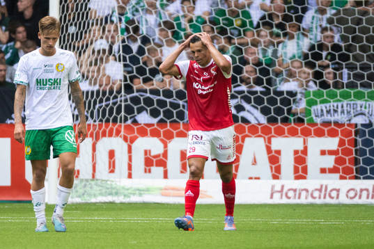 Kalmars Romario Pereira Sipiao deppar