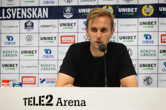 Kalmars tränare Henrik Jensen