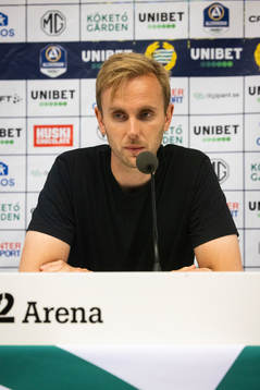 Kalmars tränare Henrik Jensen