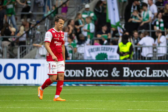 Kalmars Simon Skrabb deppar