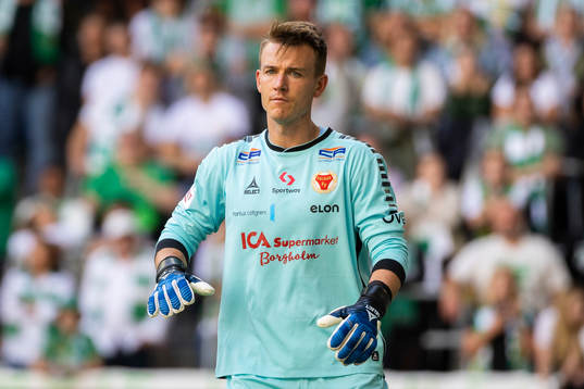 Kalmars målvakt Jakob Kindberg