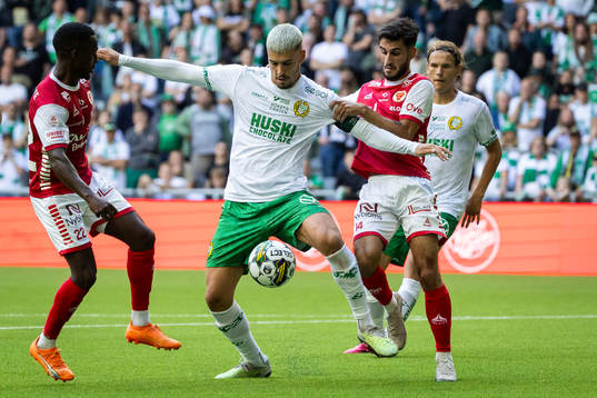 Kalmars Nahom Girmai Netabay, Hammarbys Edvin Kurtulus, och