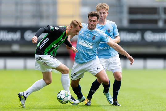 GAIS Julius Lindberg och Gefles Iu Ranera Grau