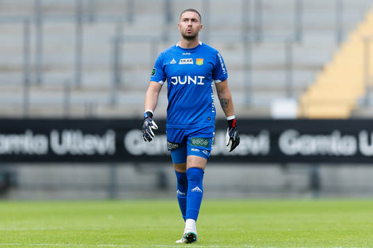 GAIS målvakt Mergim Krasniqi