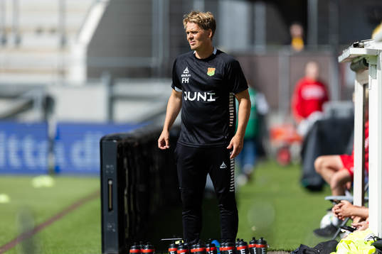 GAIS tränare Fredrik Holmberg