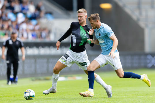 GAIS Joackim Åberg och Gefles Leo Englund