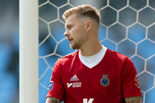 Gefles målvakt Robin Wallinder