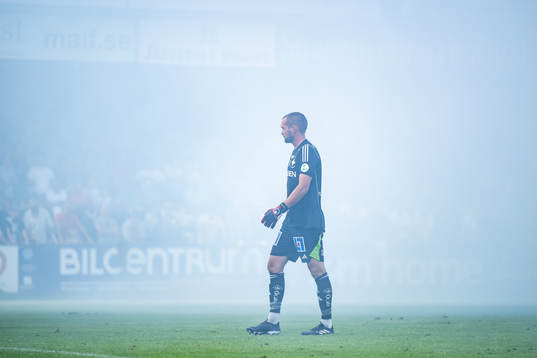 IFK Norrköpings målvakt Oscar Jansson