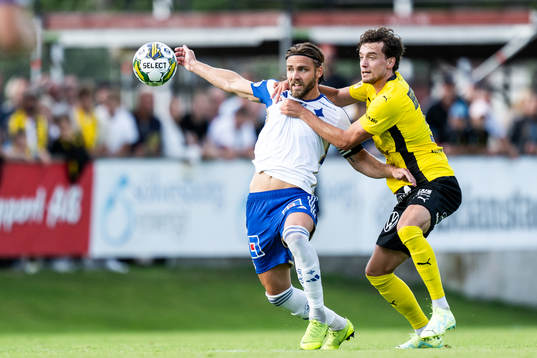 IFK Norrköpings Christoffer Nyman och Mjällbys Colin