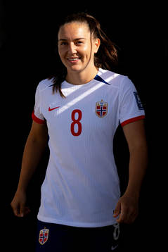 Vilde Bøe Risa of Norway at half-time