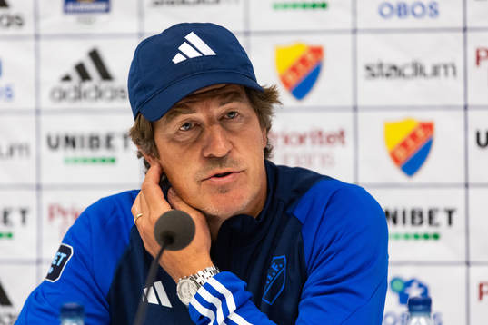 Djurgårdens tränare Thomas Lagerlöf