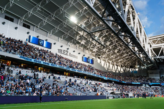 Tele2 Arena i halvtidsvilan