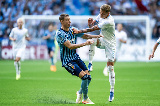 under fotbollsmatchen i Allsvenskan mellan Djurgården och