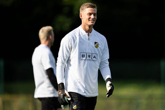 Goalkeeper Johan Brattberg