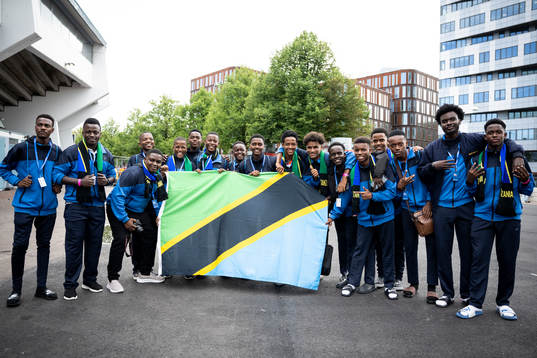 Ett lag från Tanzania