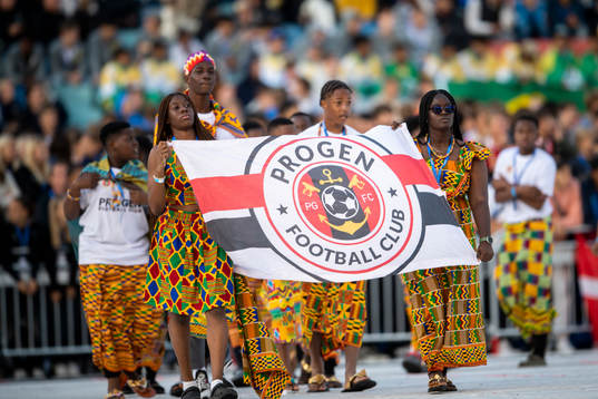 Deltagare från Ghana