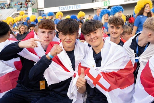 deltagare från England