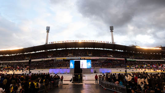 En vybild över Ullevi