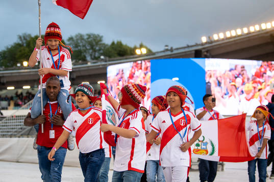 deltagare från Peru