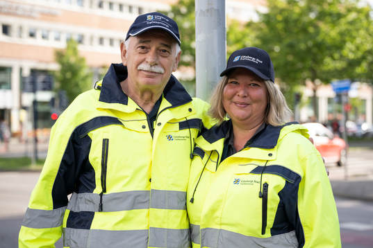 trafikvärdar från Trafikkontoret