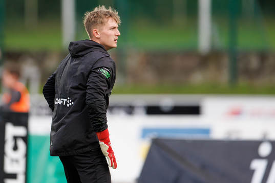 Varbergs målvakt Viktor Dryselius