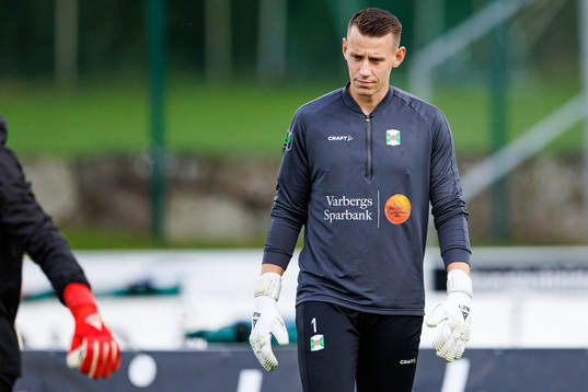 Varbergs målvakt David Olsson