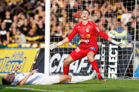 Varbergs målvakt David Olsson