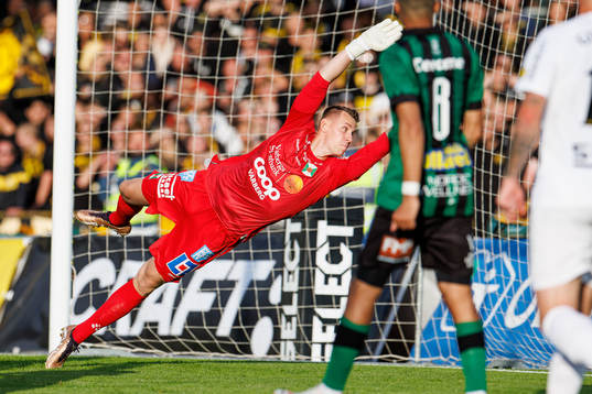 Varbergs målvakt David Olsson