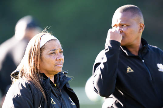 Head coach Desiree Ellis of the South African women's