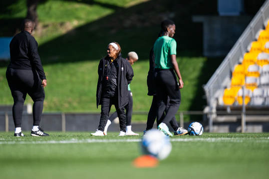 Head coach Desiree Ellis of the South African women's