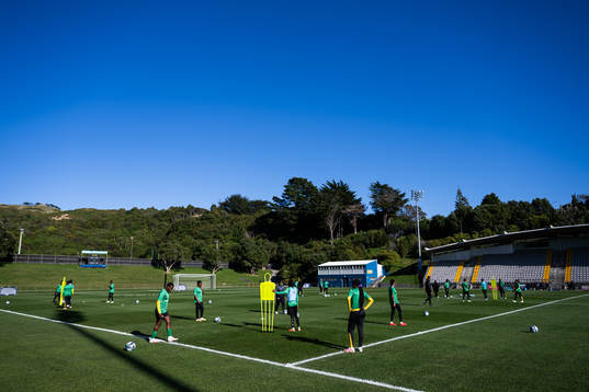 Players of the South African women's national football team