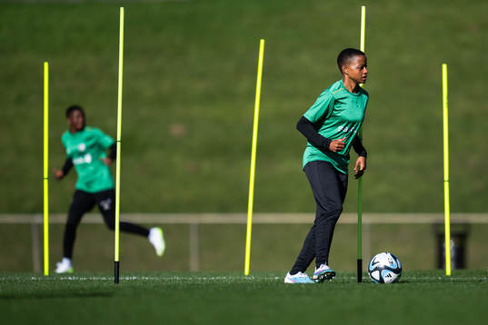 Refiloe Jane of the South African women's national football