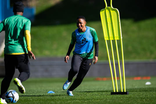 Refiloe Jane of the South African women's national football