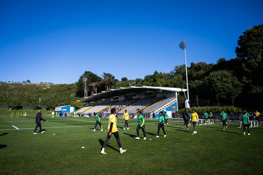Players of the South African women's national football team