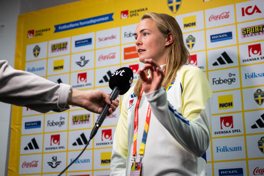 Magdalena Eriksson of the Swedish women's national football