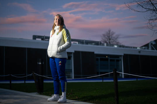 Magdalena Eriksson of the Swedish women's national football