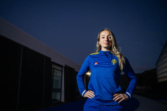 Kosovare Asllani of the Swedish women's national football